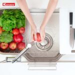 Chậu rửa bát inox KONOX Tari 9051SM 1 hố - Ảnh 15