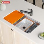 Chậu rửa bát inox KONOX Tari Smart 8047 1 hố - Ảnh 5