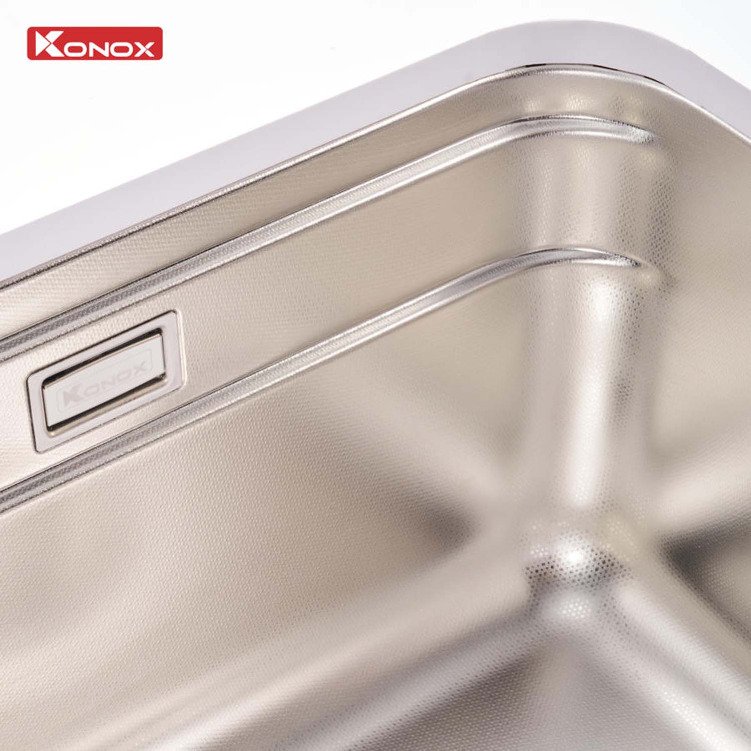 Chậu rửa bát inox KONOX Tari Smart 8047 1 hố 9 hinh anh thuc te Chau rua bat inox KONOX Tari Smart 8047 1 ho 7