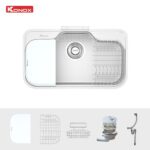 Chậu rửa bát inox KONOX Tari 9051SM 1 hố - Ảnh 3