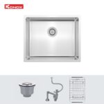 Chậu rửa bát inox KONOX Tari 500SM 1 hố - Ảnh 3