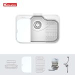 Chậu rửa bát inox KONOX Tari 7851SM 1 hố - Ảnh 3