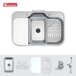Chậu rửa bát inox KONOX Tari Smart 7851 1 hố - Ảnh 3