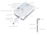 thông số kỹ thuật Máy nước nóng trực tiếp ELECTROLUX EWE451PX-DWX6 UltimateHome 400