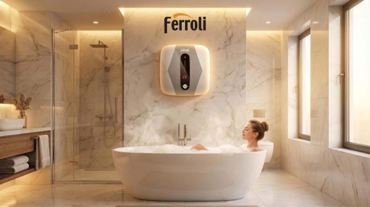 Bình nóng lạnh FERROLI FORTE SD 30L lít vuông - Ảnh 2