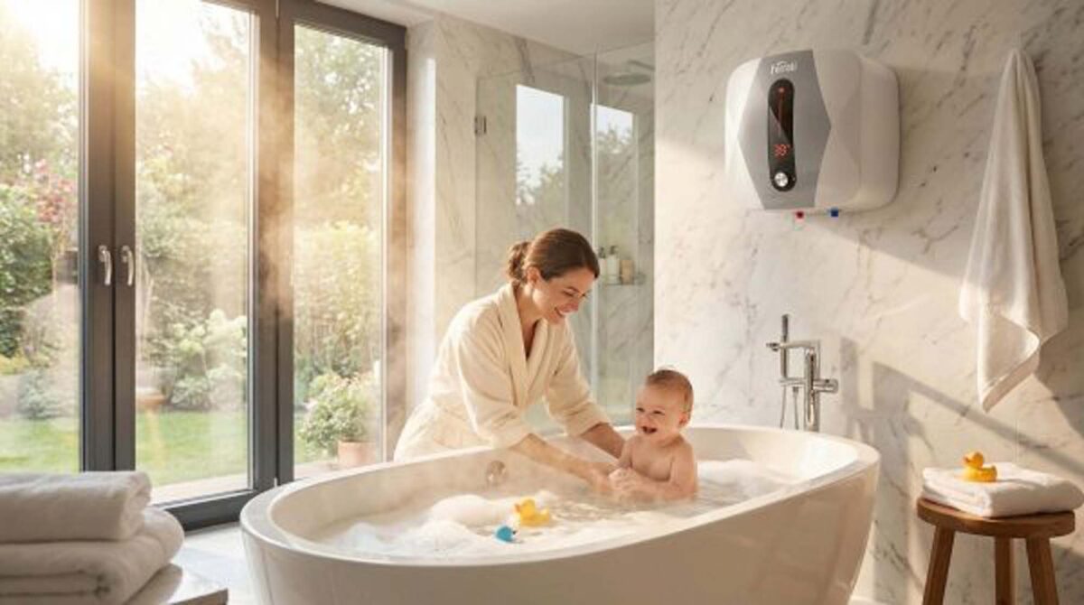 Bình nóng lạnh FERROLI FORTE SD 30L lít vuông - Ảnh 3