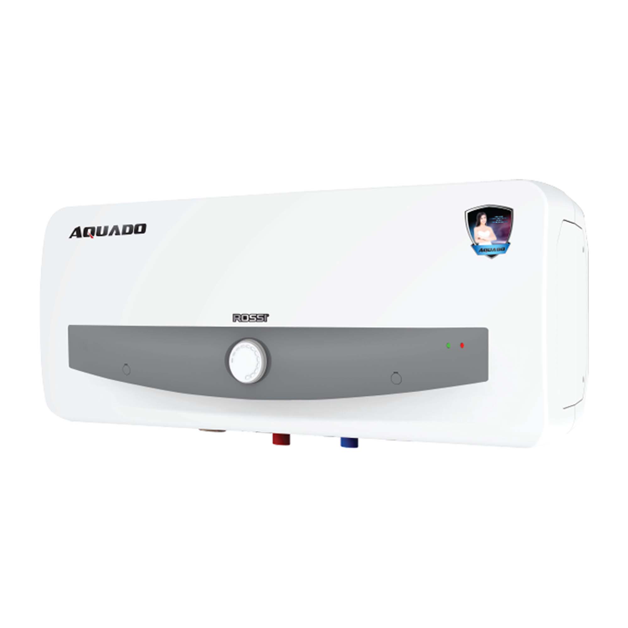 Bình nóng lạnh ROSSI AQUADO 15 20 30 lít ngang RAO15SL RAO20SL RAO30SL