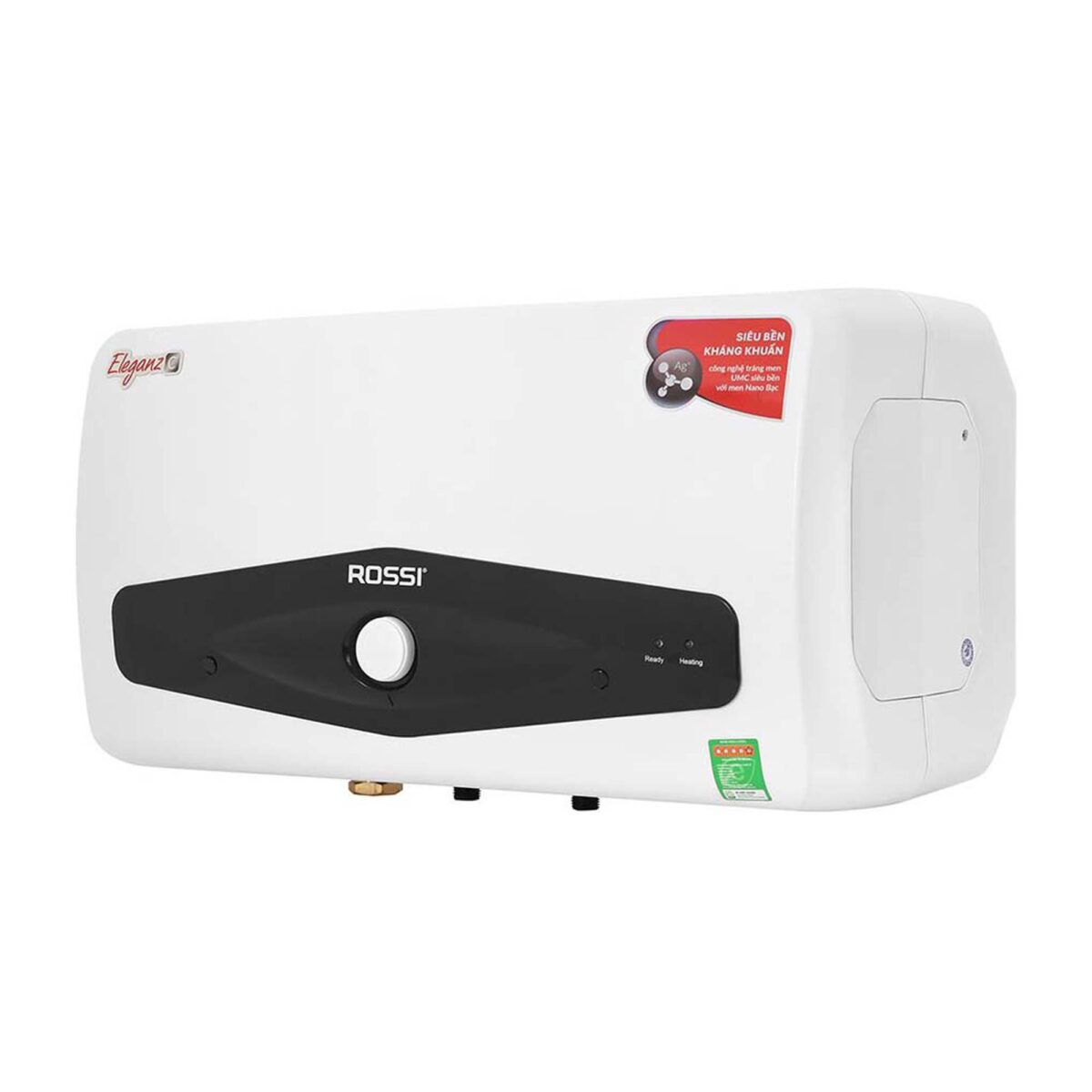 Bình nóng lạnh ROSSI ELEGANZ-C 15 20 30 lít ngang REC15SL REC20SL REC30SL - Ảnh 4