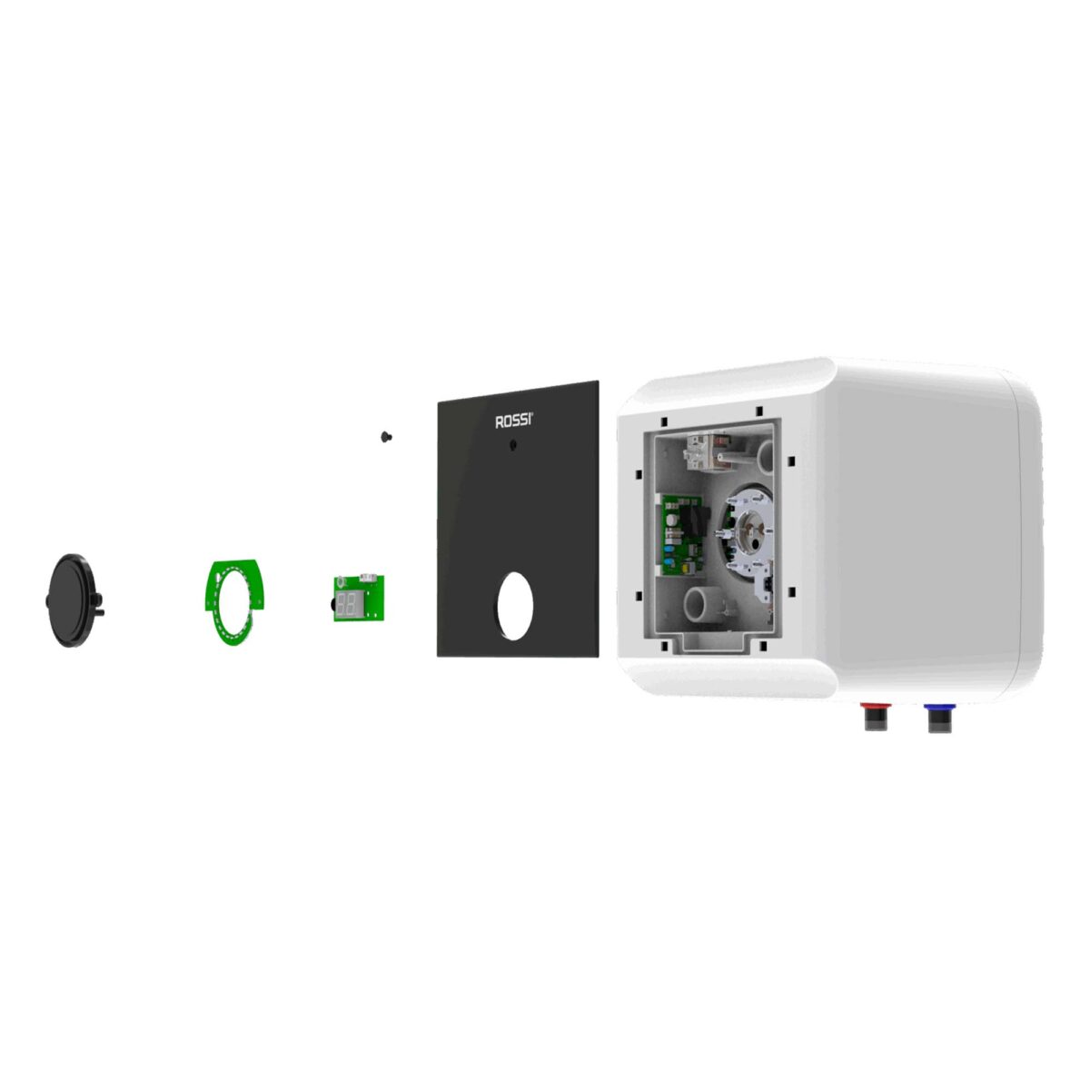 Bình nóng lạnh Rossi TOUCH 15 20 30 lít vuông RTH15SQ RTH20SQ RTH30SQ - Ảnh 2