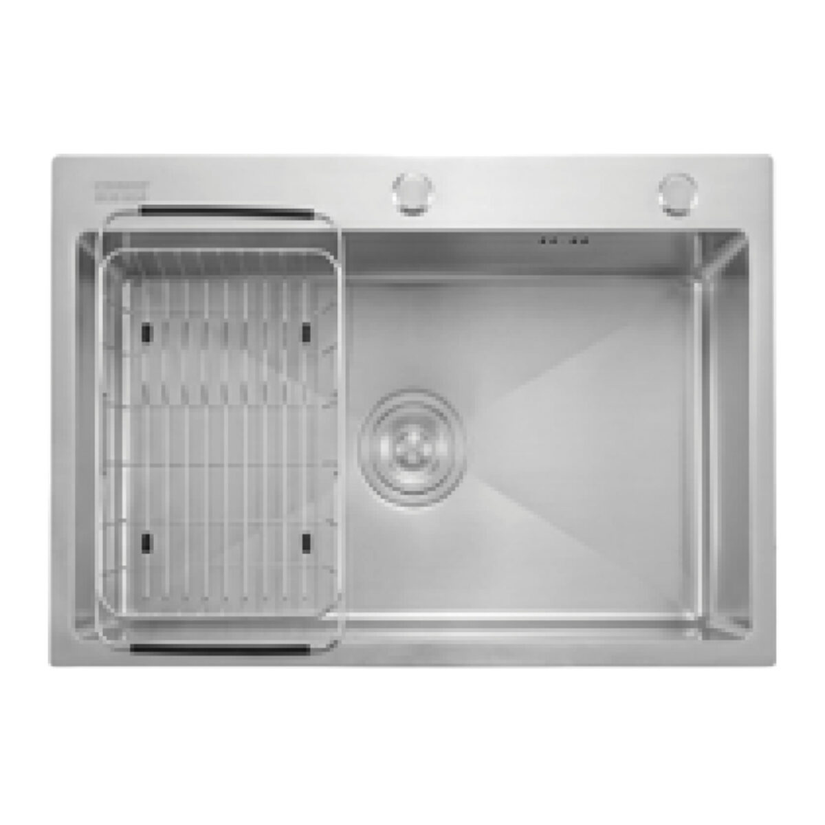 Chậu rửa bát inox CAESAR KSH01H060SX 1 hố