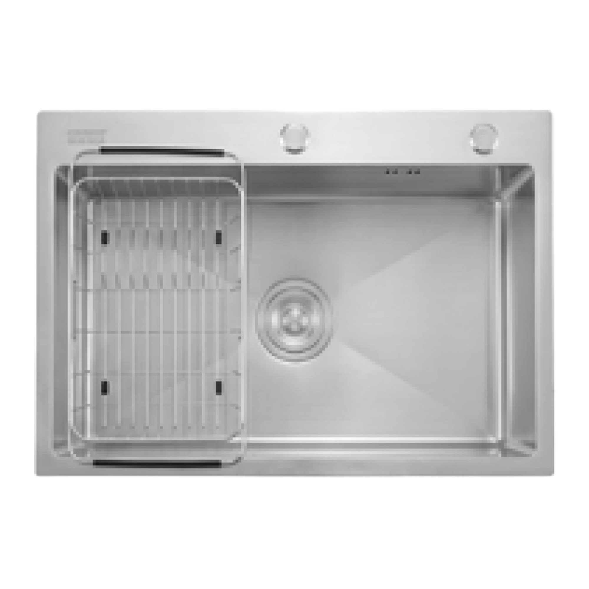Chậu rửa bát inox CAESAR KSH01H060SX 1 hố