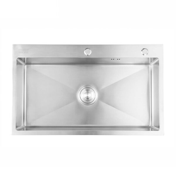 Chậu rửa bát inox CAESAR KSH01H082SX 1 hố