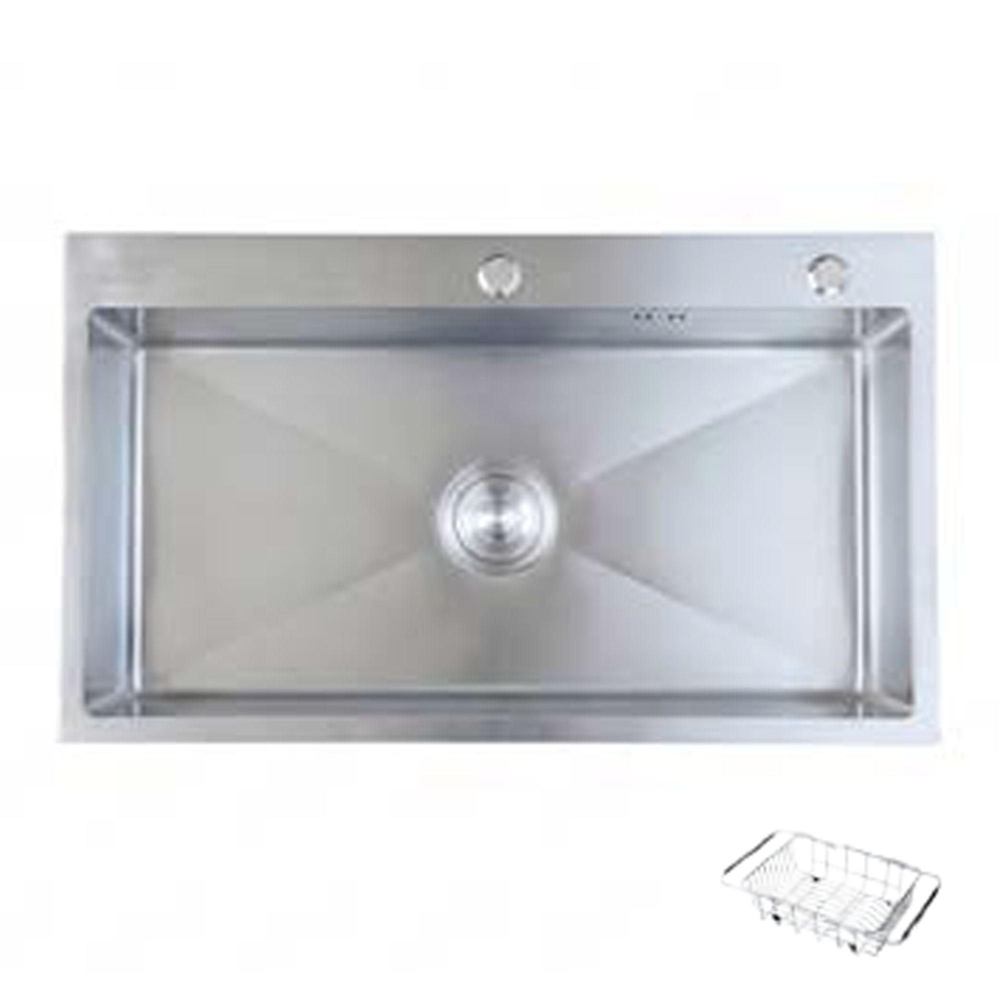 Chậu rửa bát inox CAESAR KSH01H082SX 1 hố