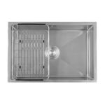 Chậu rửa bát inox CAESAR KSH11H060SX 1 hố