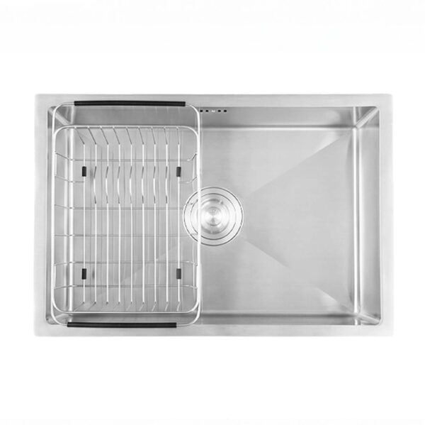 Chậu rửa bát inox CAESAR KSH11H060SX 1 hố