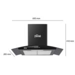 Máy hút mùi FERROLI FH-700CM 70cm kính cong - Ảnh 2