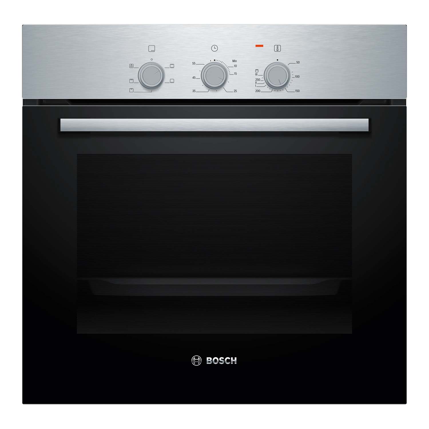 Bản vẽ kích thước lắp đặt Lò nướng BOSCH HBF011BR0T serie 2 âm tủ