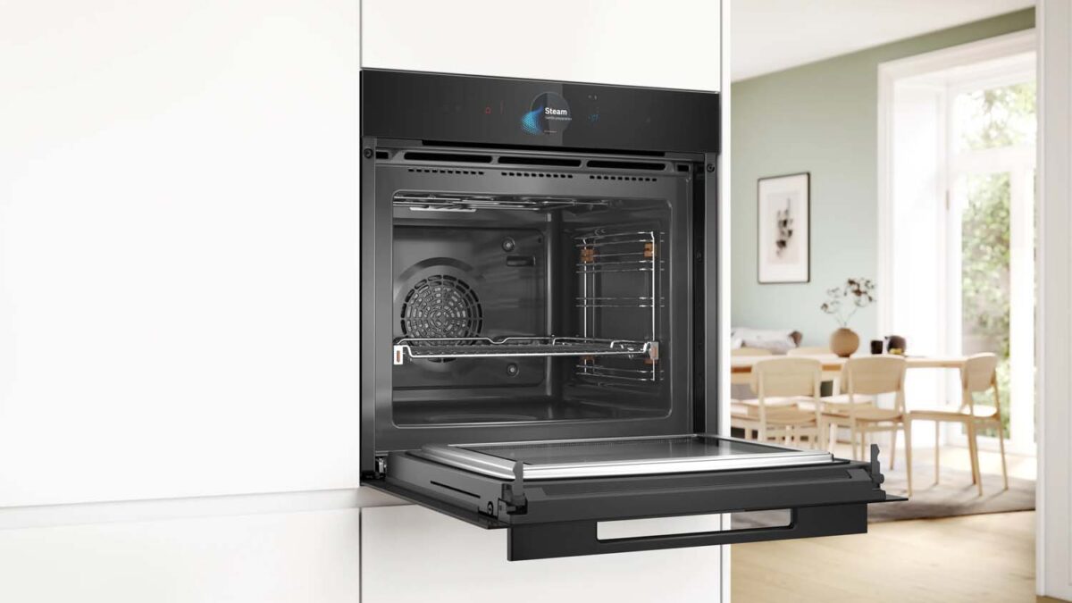 Lò nướng kèm vi sóng BOSCH HNG978QB1 serie 8 âm tủ hơi nước - Ảnh 5