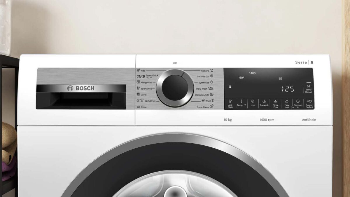 Máy giặt BOSCH WGG25400SG serie 6 10kg - Ảnh 4
