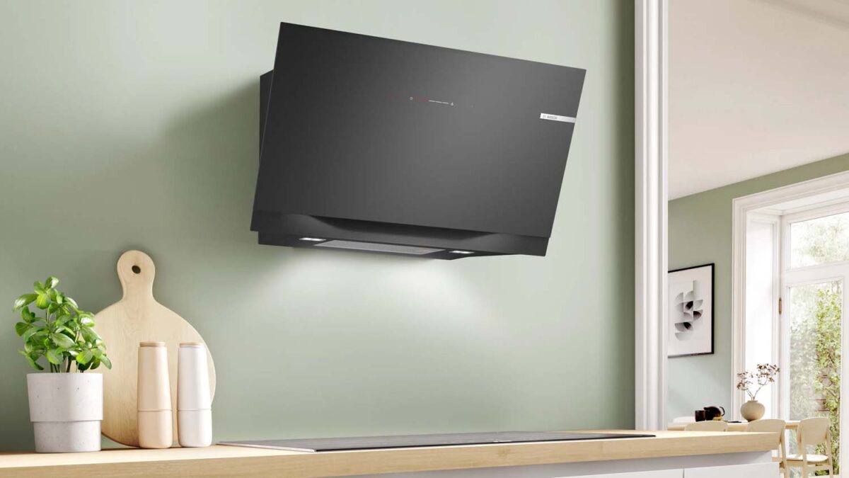 Máy hút mùi BOSCH DWK91LT60 90cm kính vát serie 8 - Ảnh 3