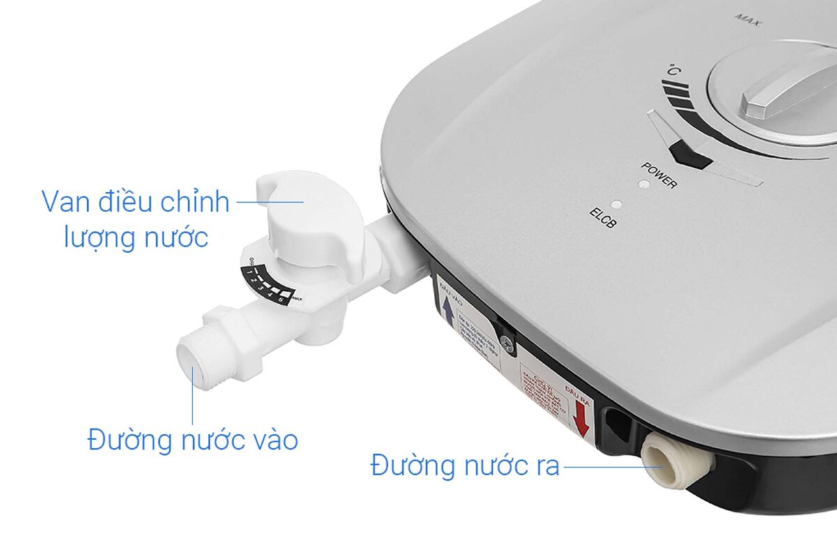 Máy nước nóng trực tiếp Ferroli MIDO MSN 4.5S không bơm 4500w - Ảnh 9