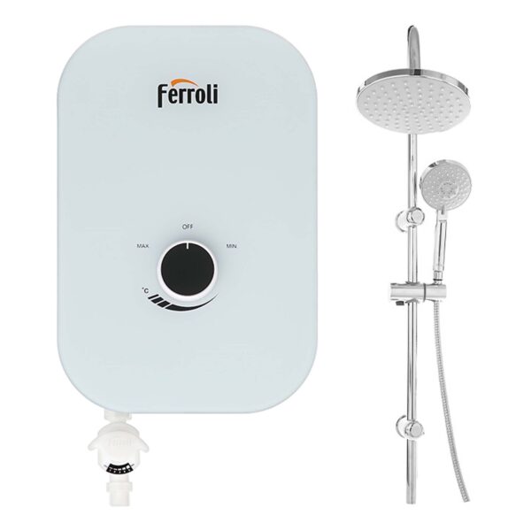 Máy nước nóng trực tiếp Ferroli MIDO MXP 4.5S có bơm 4500w (1)