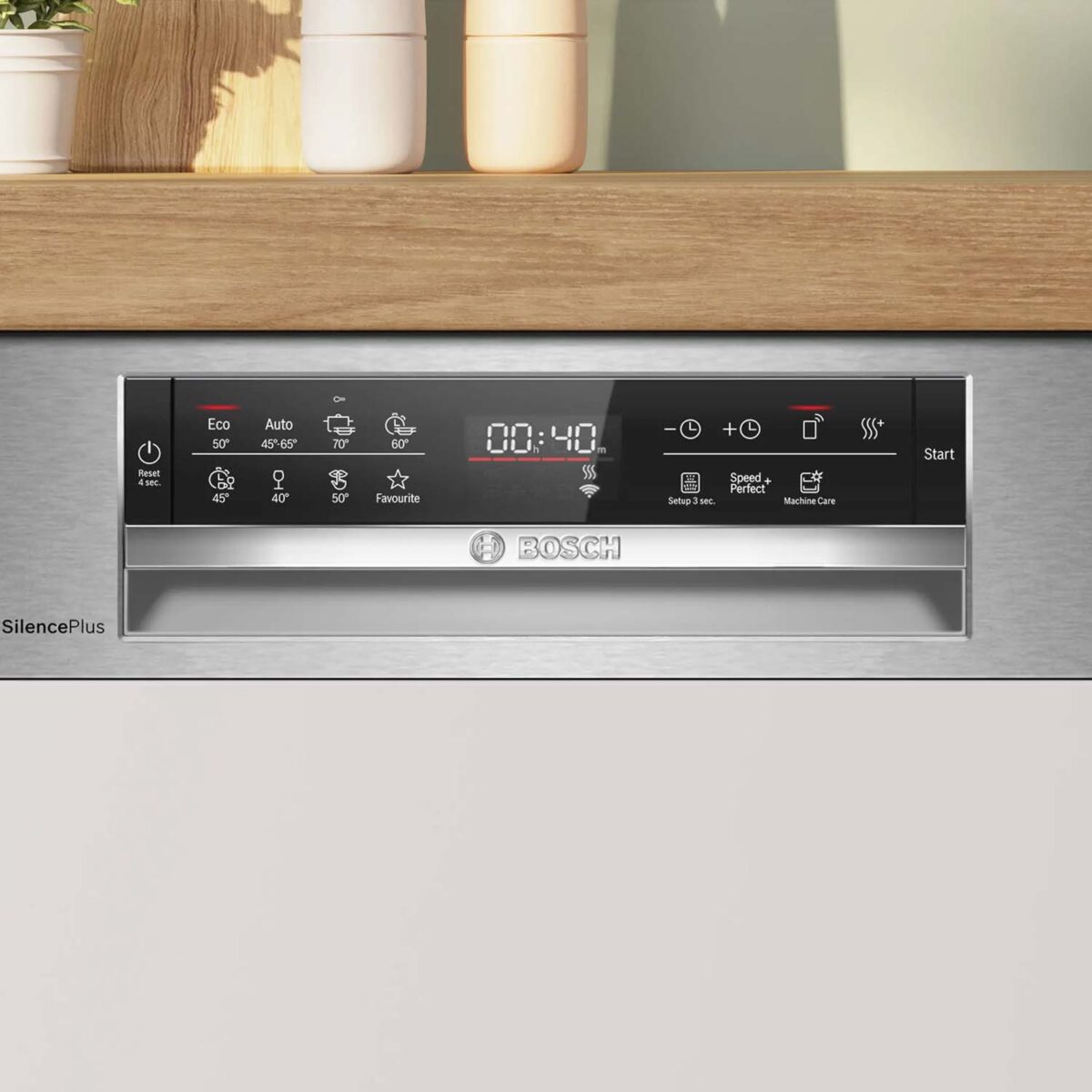 Máy rửa bát BOSCH SMI6ECS10E serie 6 bán âm - Ảnh 3