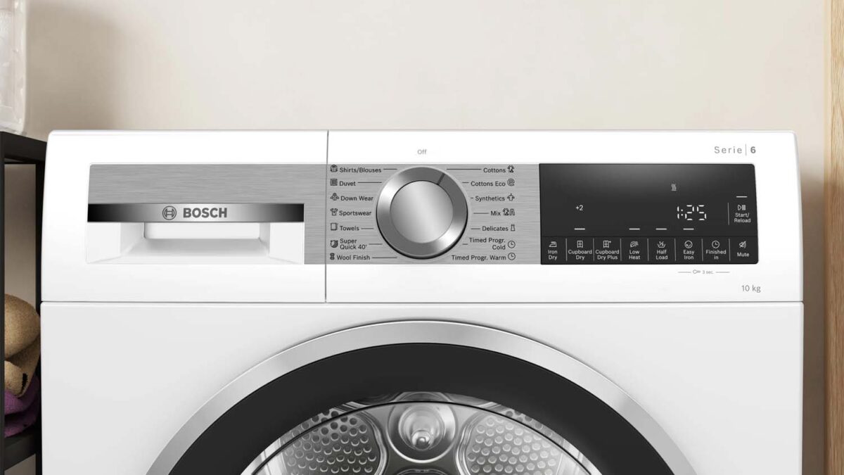 Máy sấy quần áo BOSCH WQG25302SG serie 6 10kg - Ảnh 3