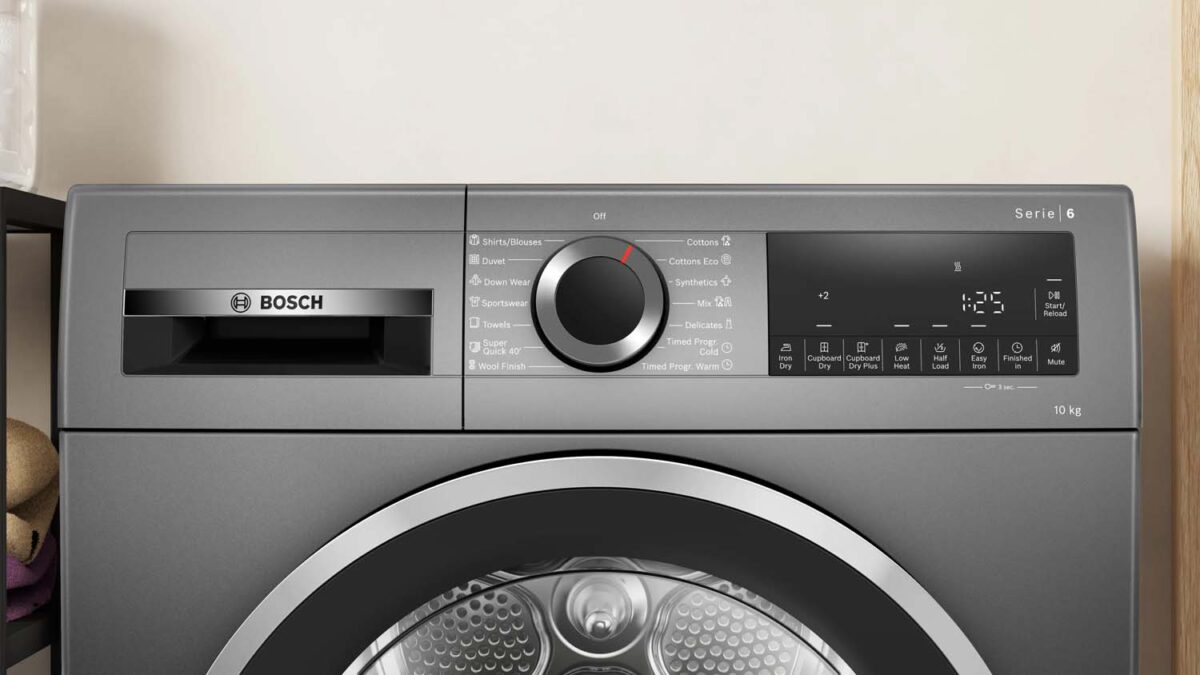 Máy sấy quần áo BOSCH WQG25303SG serie 6 10kg - Ảnh 3