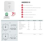 Bình nóng lạnh ARISTON AN3 B 30 lít vuông (ANDRIS3) - Ảnh 2