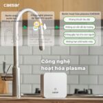 Vòi rửa bát CAESAR KP1035SA cảm ứng rút dây diệt khuẩn Plasma - Ảnh 6