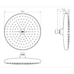 Bát sen âm tường AMERICAN STANDARD WF-5100MB WF-5100BHG WF-5100HG WF-5100CS WF-5100WS - Ảnh 2