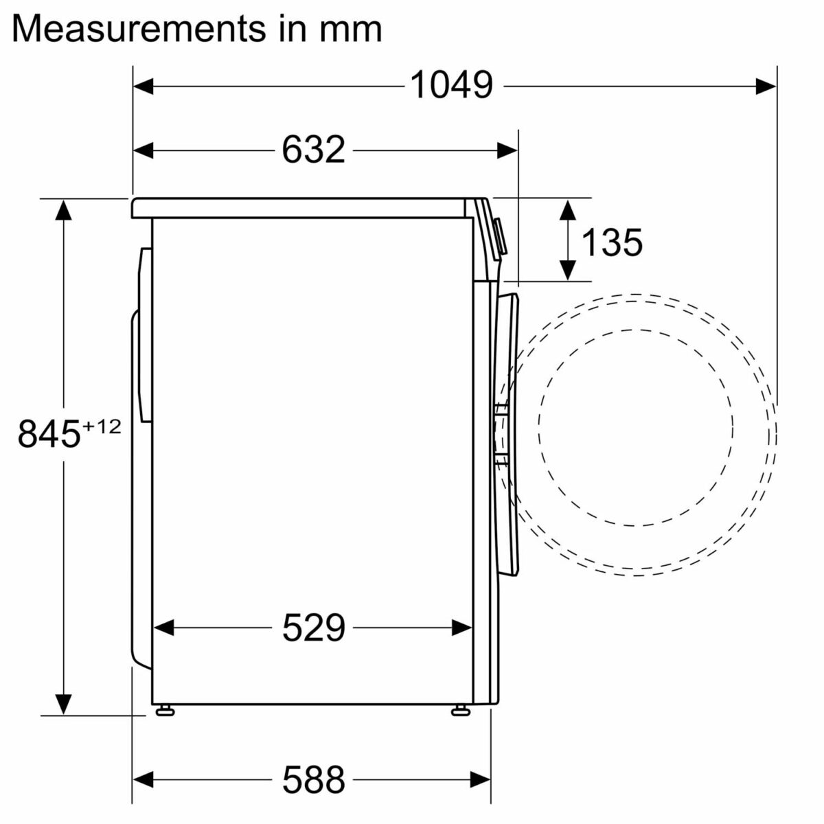 Máy giặt BOSCH WGA25400SG serie 4 10kg - Ảnh 2