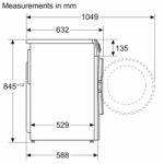 Máy giặt BOSCH WGA25400SG serie 4 10kg - Ảnh 2