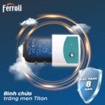 Bình nóng lạnh Ferroli TREVI AG+ 20L lít ngang - Ảnh 3