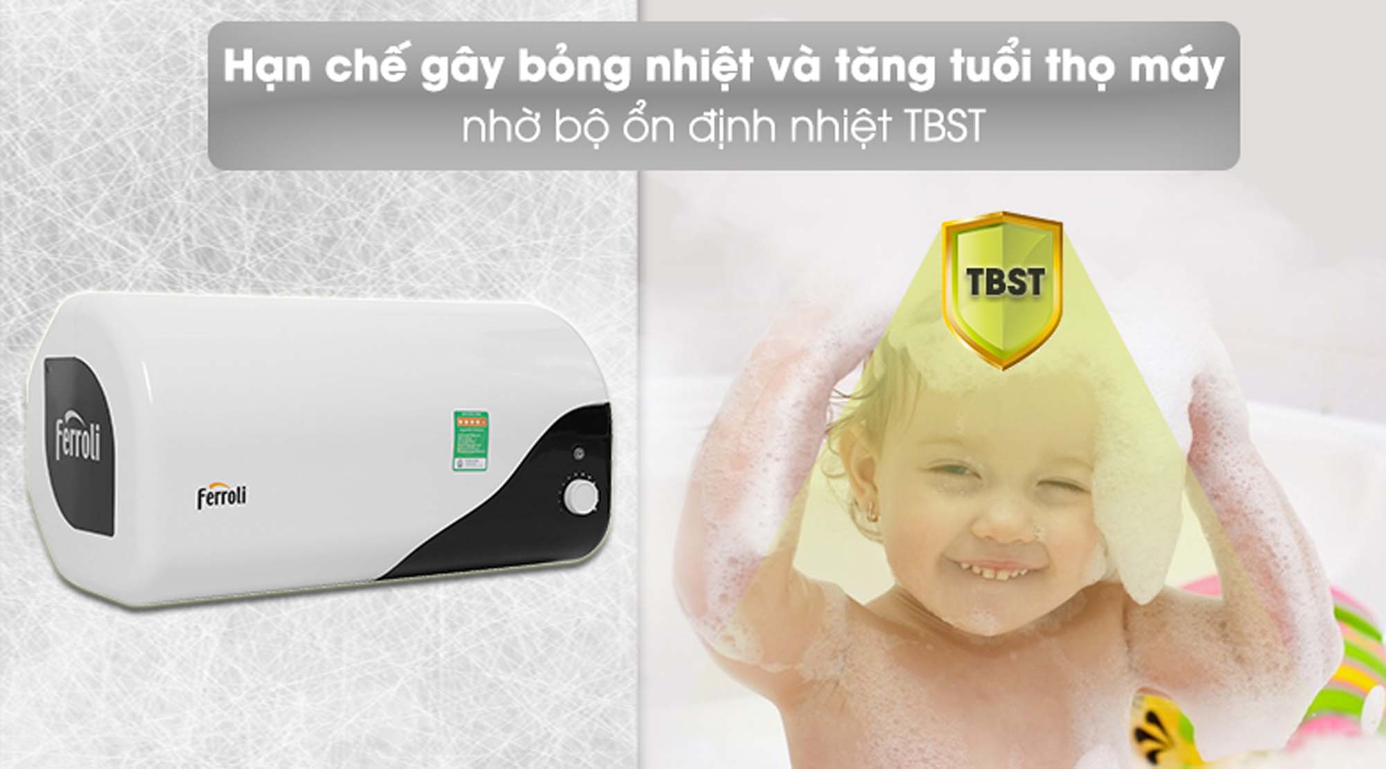 Bình nóng lạnh FERROLI MIDO DE 30L lít ngang 9 bo on nhiet tbst Binh nong lanh FERROLI MIDO DE 30L lit ngang