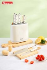 Bộ dao Konox Haper Grey 5 món - Ảnh 5