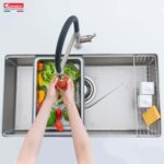 Chậu rửa bát inox mini KONOX CD TariR16 - Ảnh 2