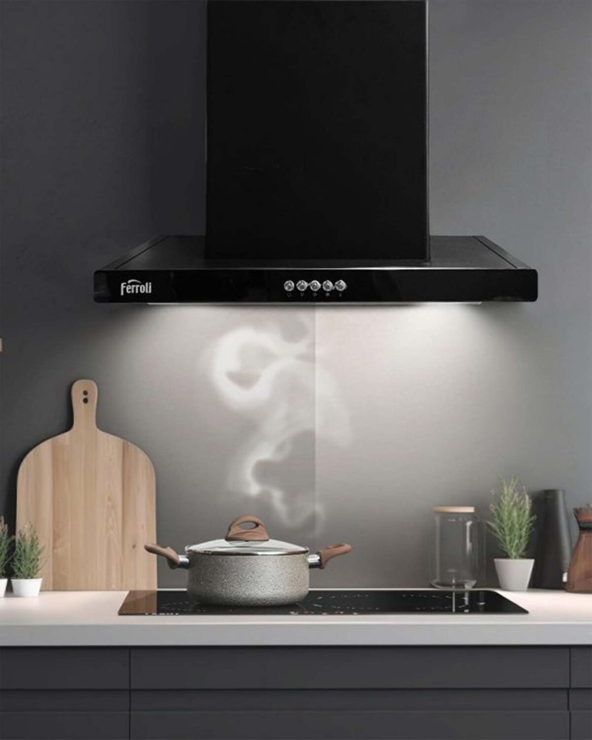 Máy hút mùi FERROLI HT700M 70cm chữ T - Ảnh 3
