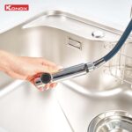 Vòi rửa bát KONOX Lumo Smart Chrome nóng lạnh rút dây - Ảnh 6