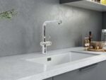 Vòi rửa bát KONOX Stream Smart Chrome nóng lạnh rút dây - Ảnh 5