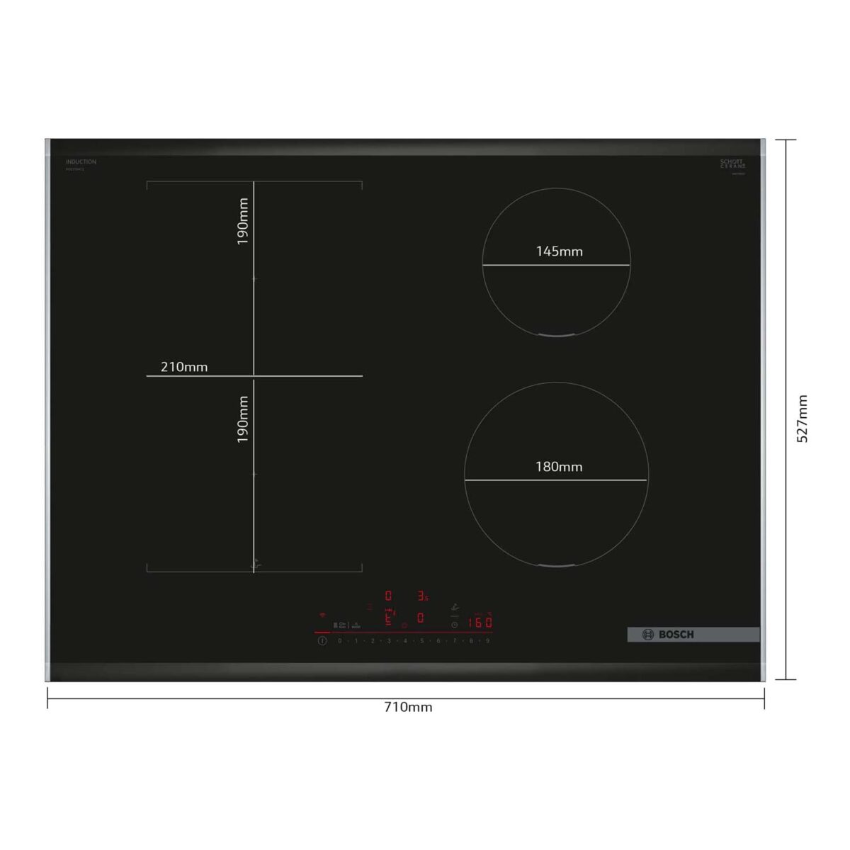 Bếp từ bốn BOSCH PVS775HC1E serie 6 - Ảnh 2