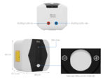 Bình nóng lạnh FERROLI MIDO SQ 30L lít vuông - Ảnh 3