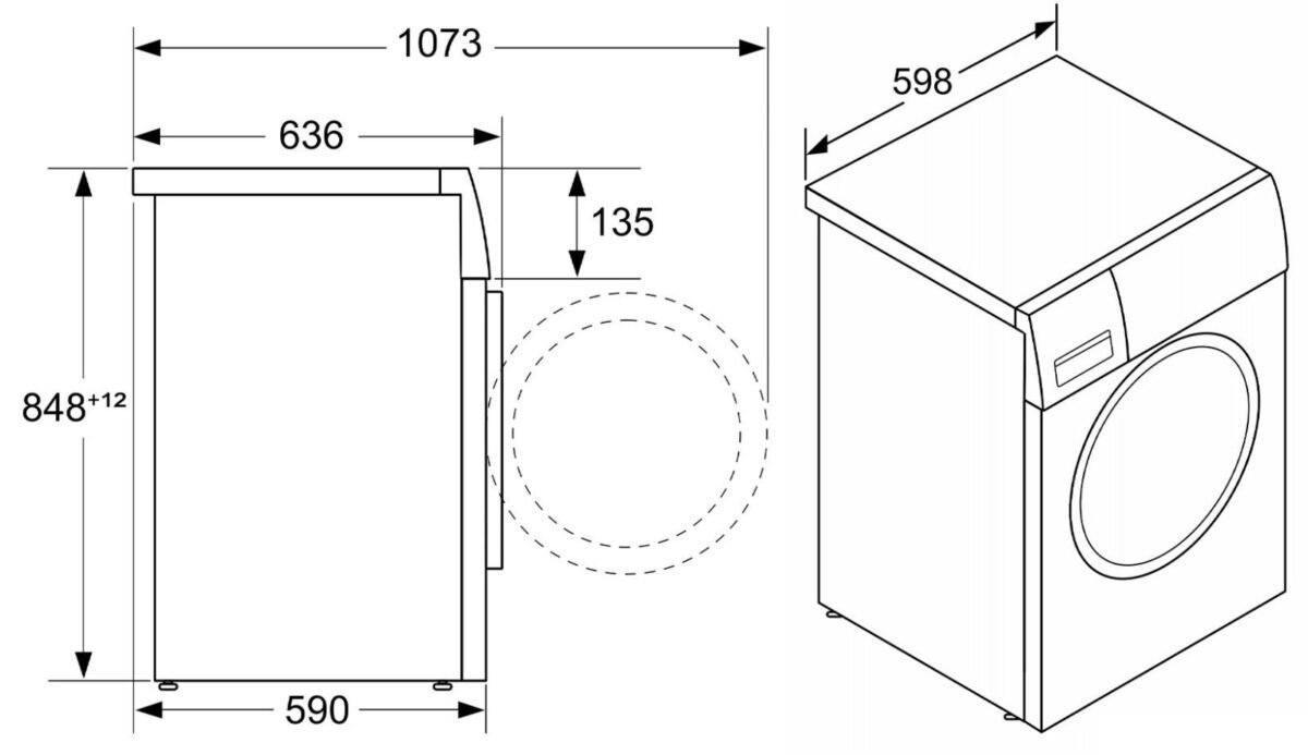 Máy sấy quần áo BOSCH WQG25302SG serie 6 10kg - Ảnh 2