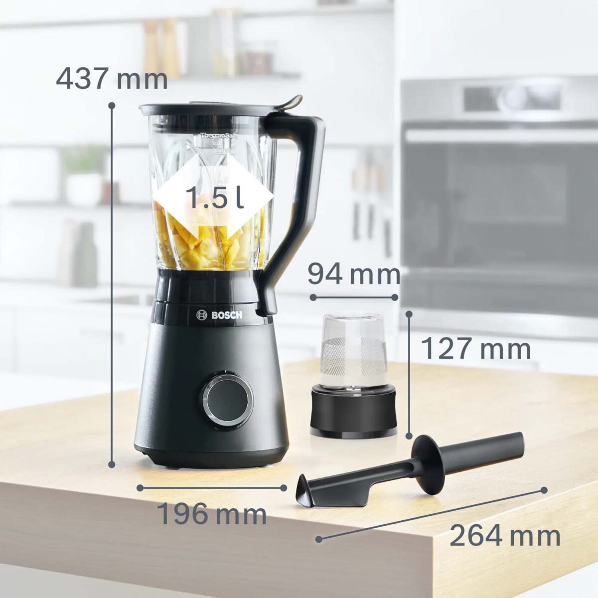 Máy xay sinh tố BOSCH MMB6176B - Ảnh 12