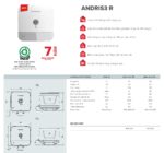 Bình nóng lạnh ARISTON AN3 R 15 lít vuông (ANDRIS3) - Ảnh 2