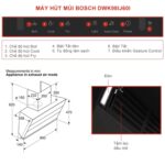 Máy hút mùi BOSCH DWK98IJ60I 90cm kính vát serie 4 - Ảnh 2