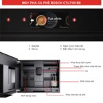 Máy pha cà phê BOSCH CTL7181B0 serie 8 âm tủ - Ảnh 2