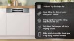 Máy rửa bát BOSCH SMI4EVS08E serie 4 bán âm - Ảnh 2