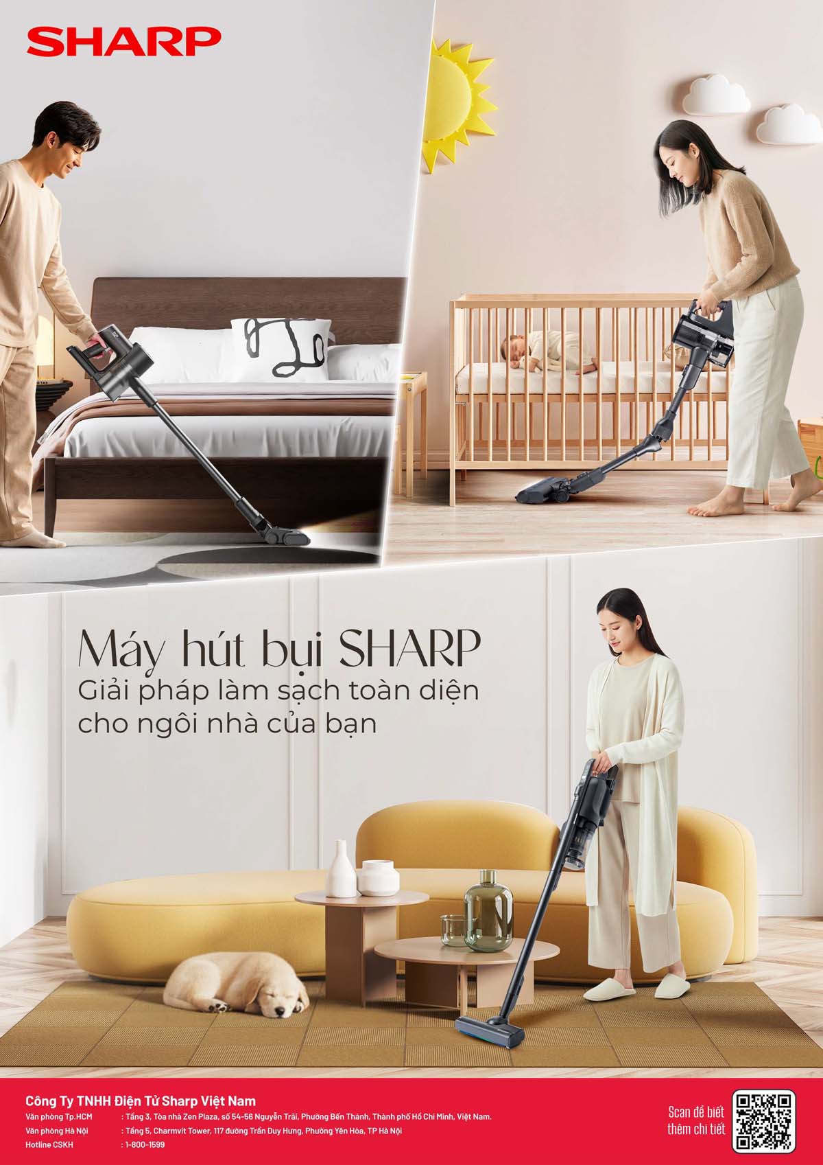 Anh dai dien Catalogue May hut bui SHARP 2026